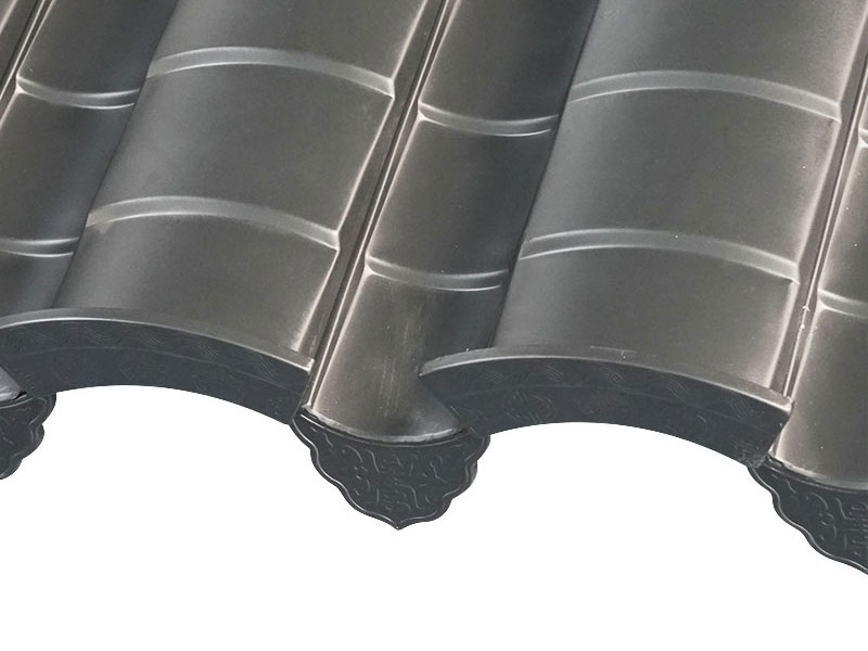 Alumiinimagnesium mangaani Hui -tyylinen antiikki indigo metal katto laatta