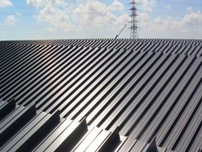 Alumiinimagnesium mangaani seisova sauma metallikatto laatta