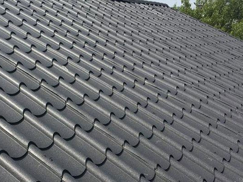 Alumiinimagnesium mangaani yksiosainen bambu nivelmetallikattolaatat