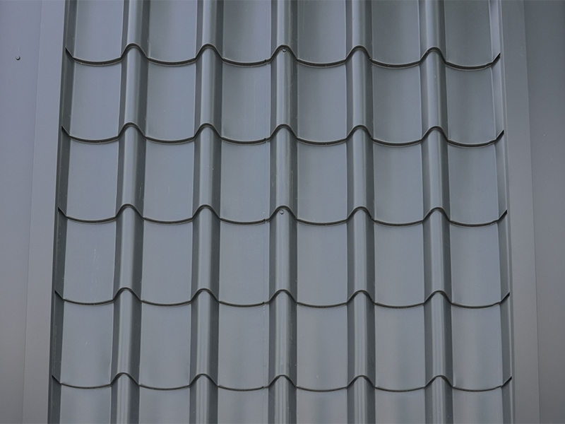 Alumiinimagnesium mangaani yksiosainen bambu nivelmetallikattolaatat