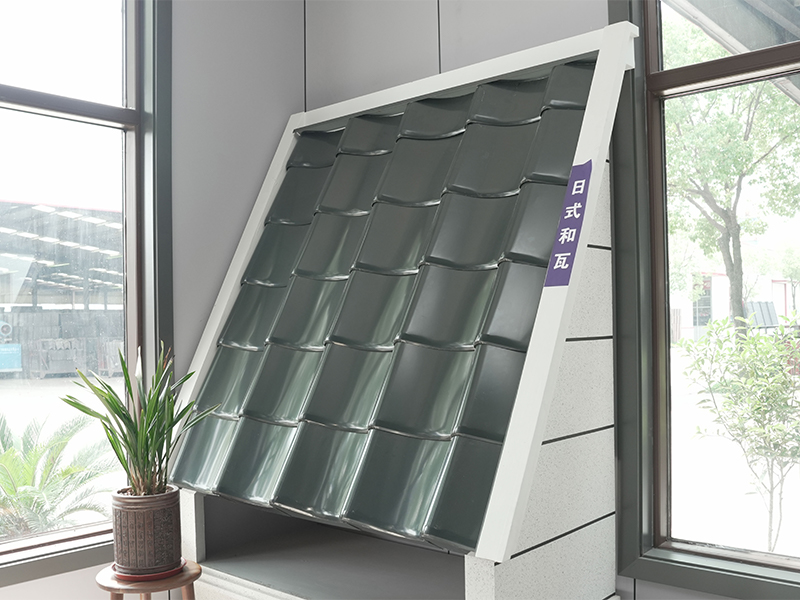 Alumiinimagnesium mangaani japanilainen tyylinen metalli katto laatta